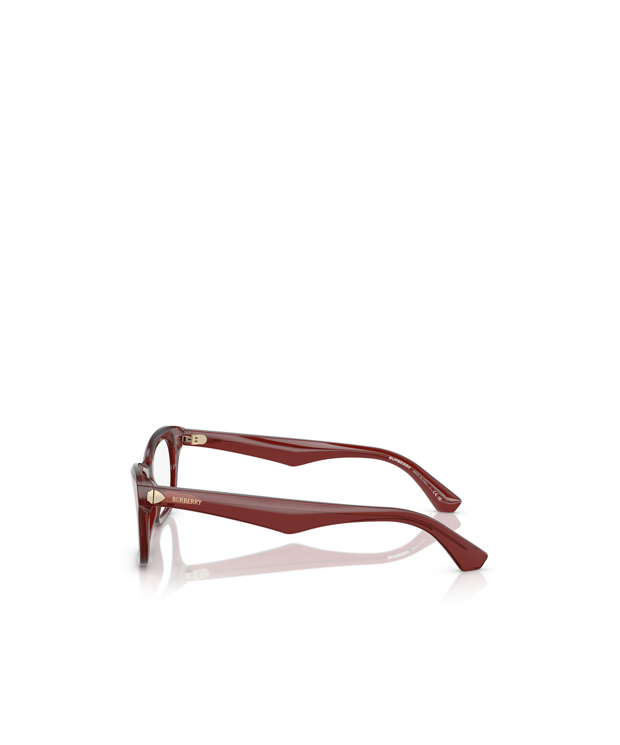 BURBERRY BURBERRY EYEWEAR RECTANGULAR FRAME GLASSES