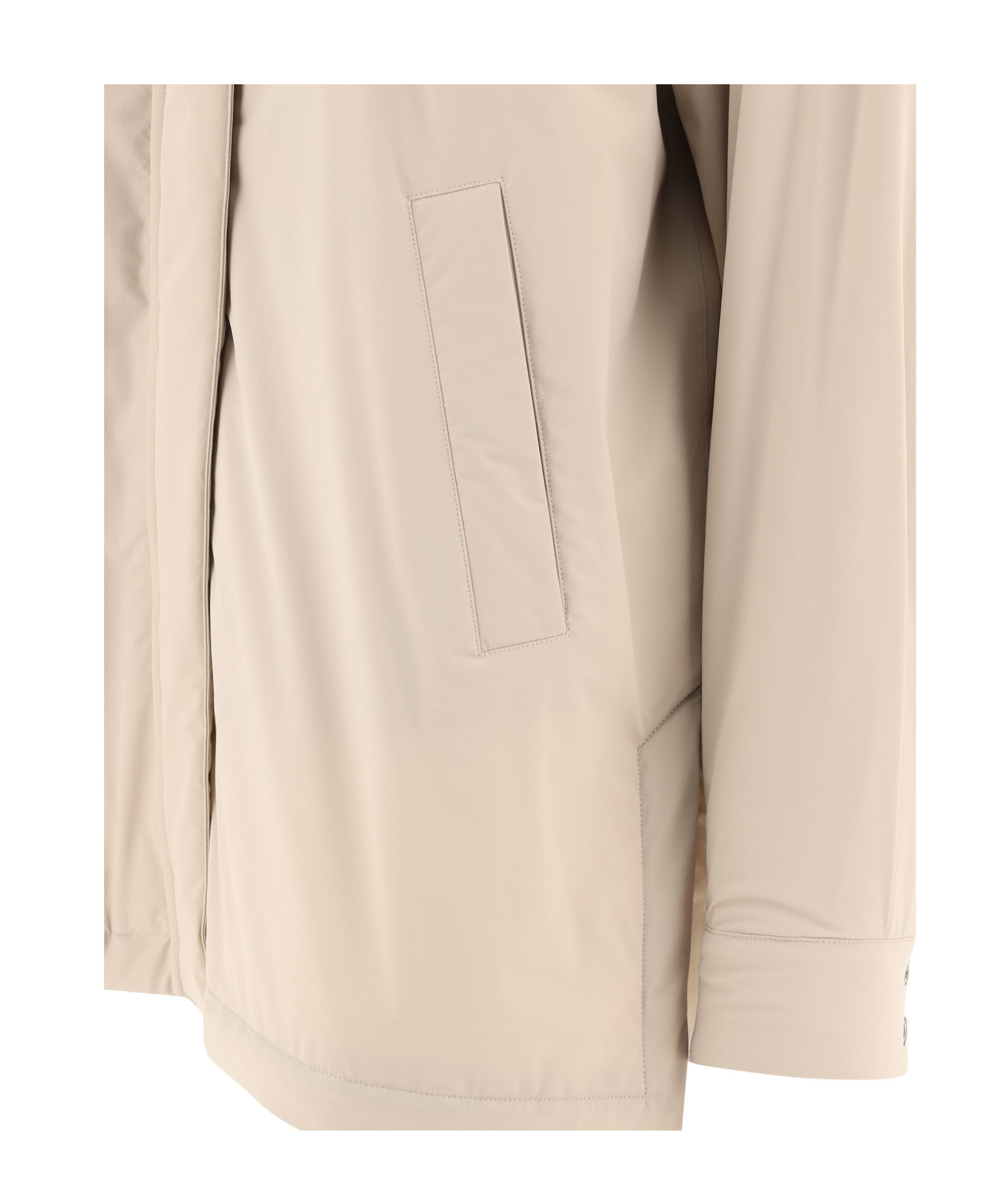 Herno A-shape Jacket In Nude