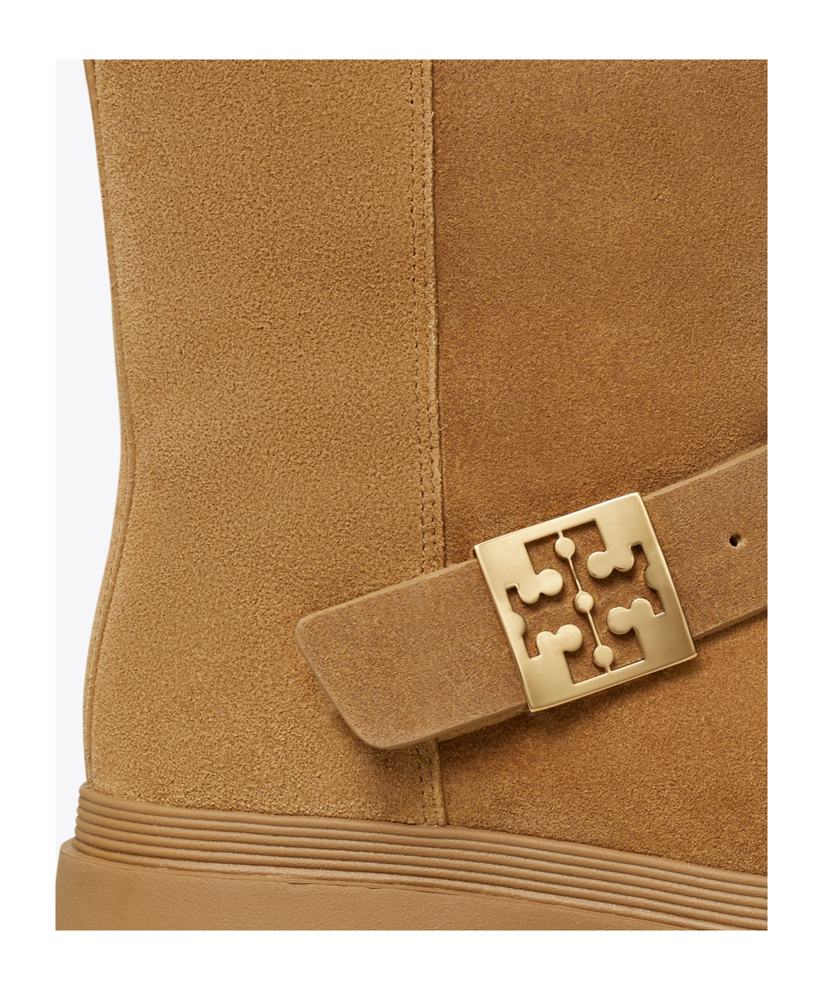 Tory Burch Mellow Shearling Boot In Brown
