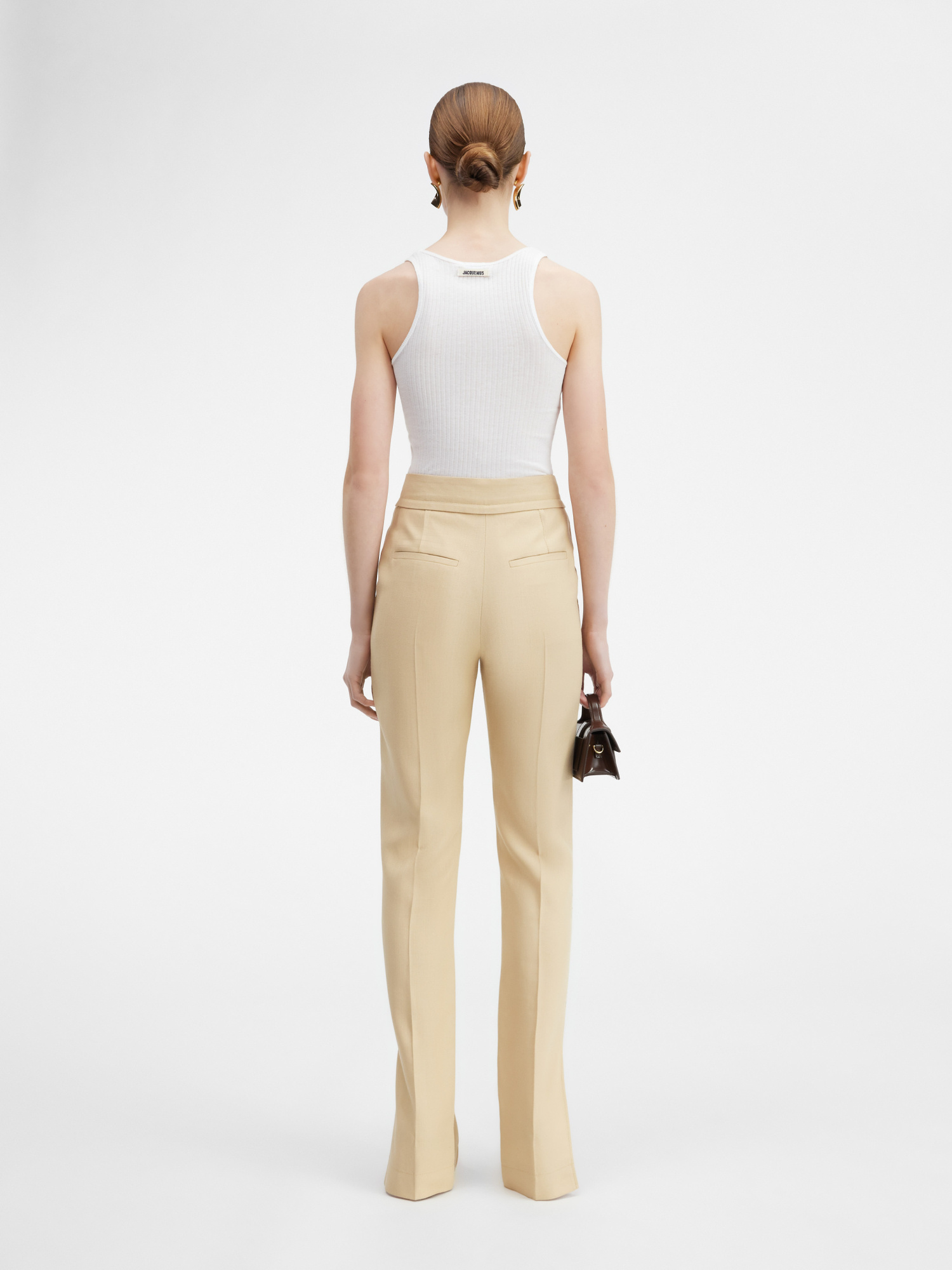 Jacquemus Le Pantalon Astouin In Nude