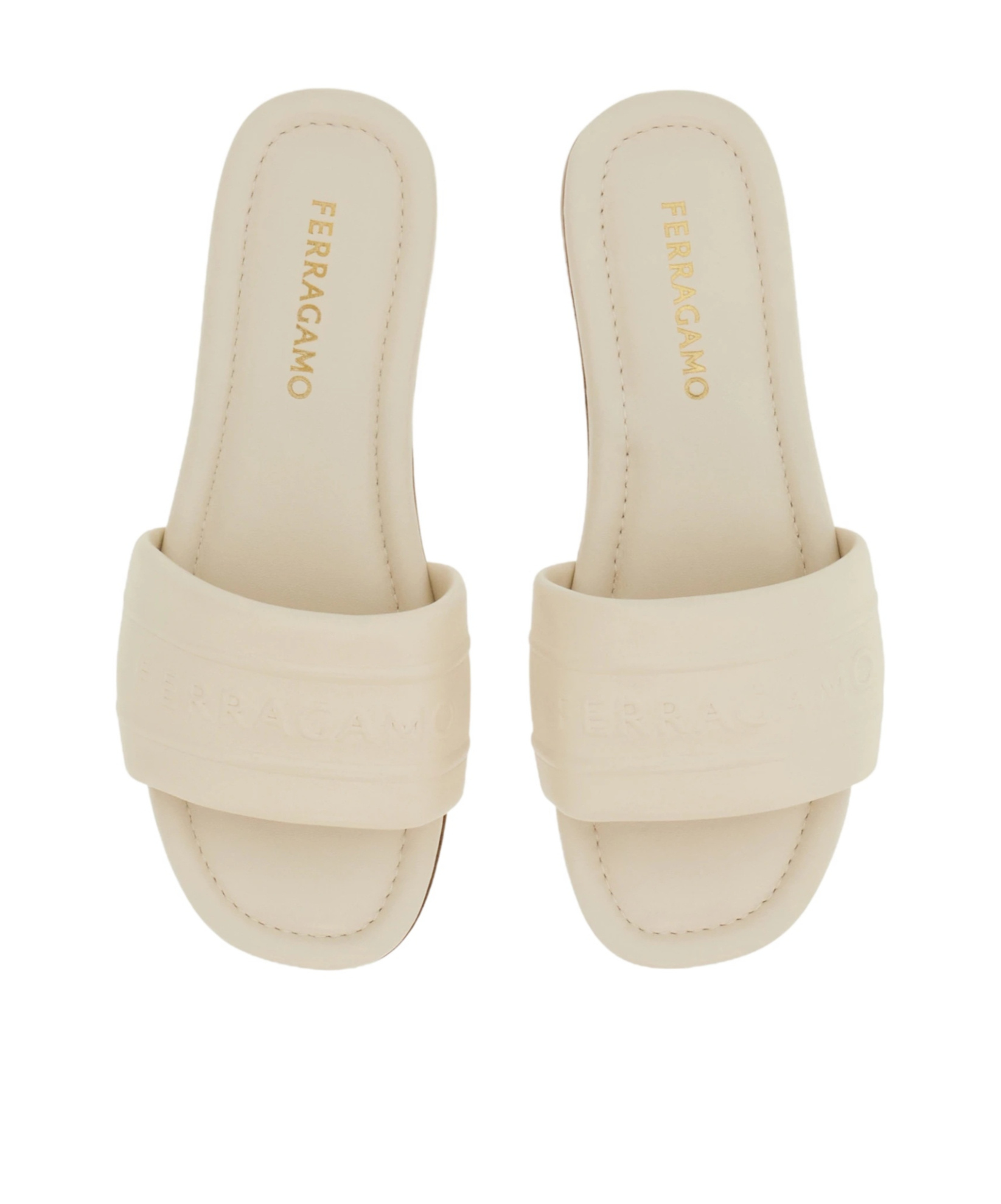 Ferragamo Slide With Logo