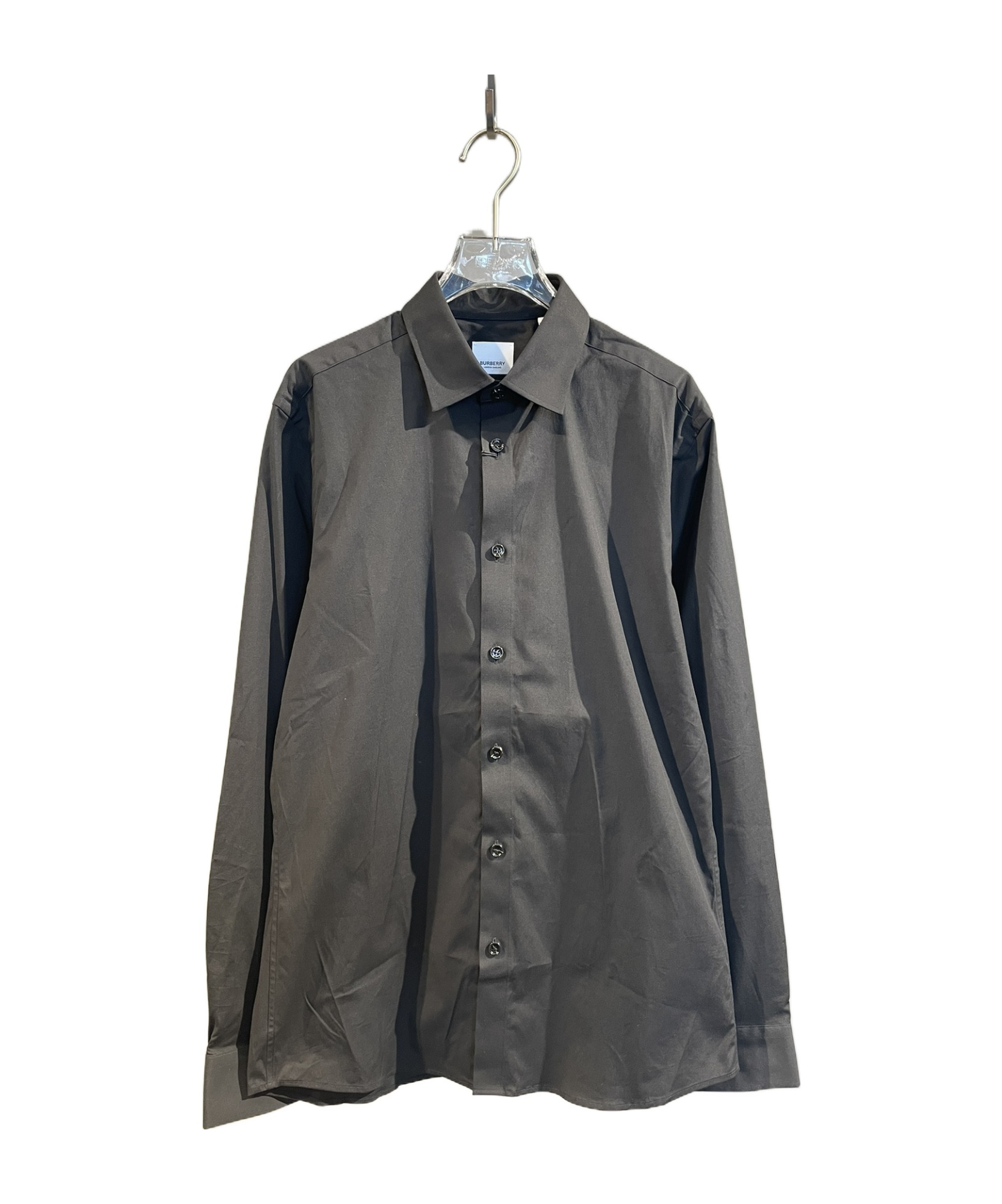 Burberry Long-sleeved Shirt In Gray