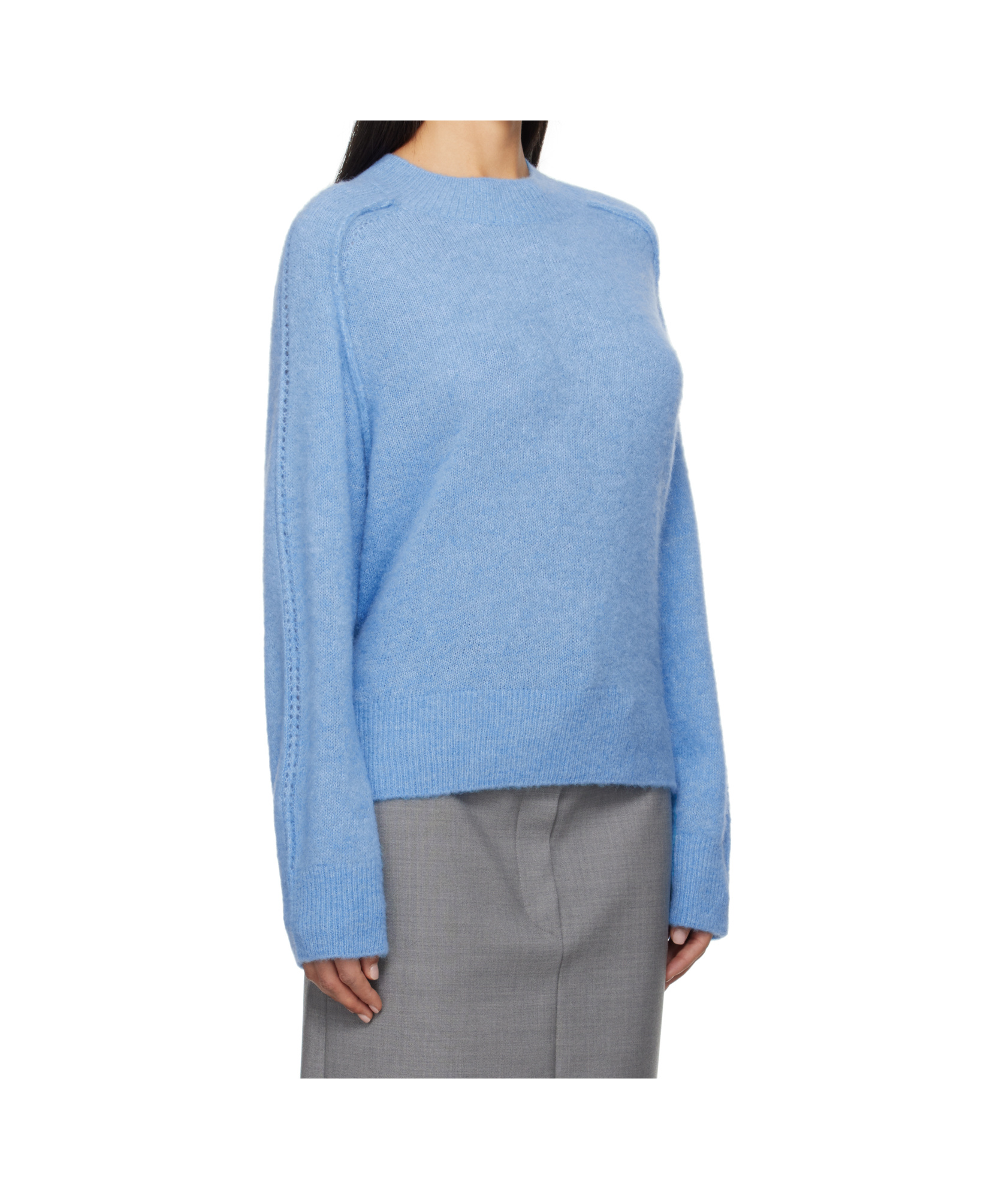 Apc Blue Naomie Sweater In Blue