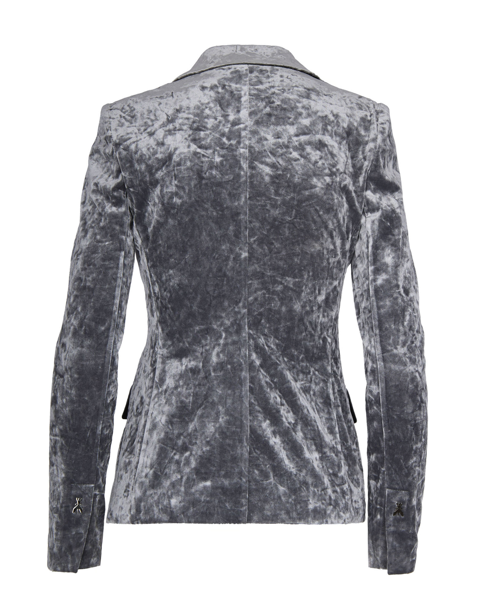 Patrizia Pepe Blazer Monopetto Essential Mistery Gray In Multi
