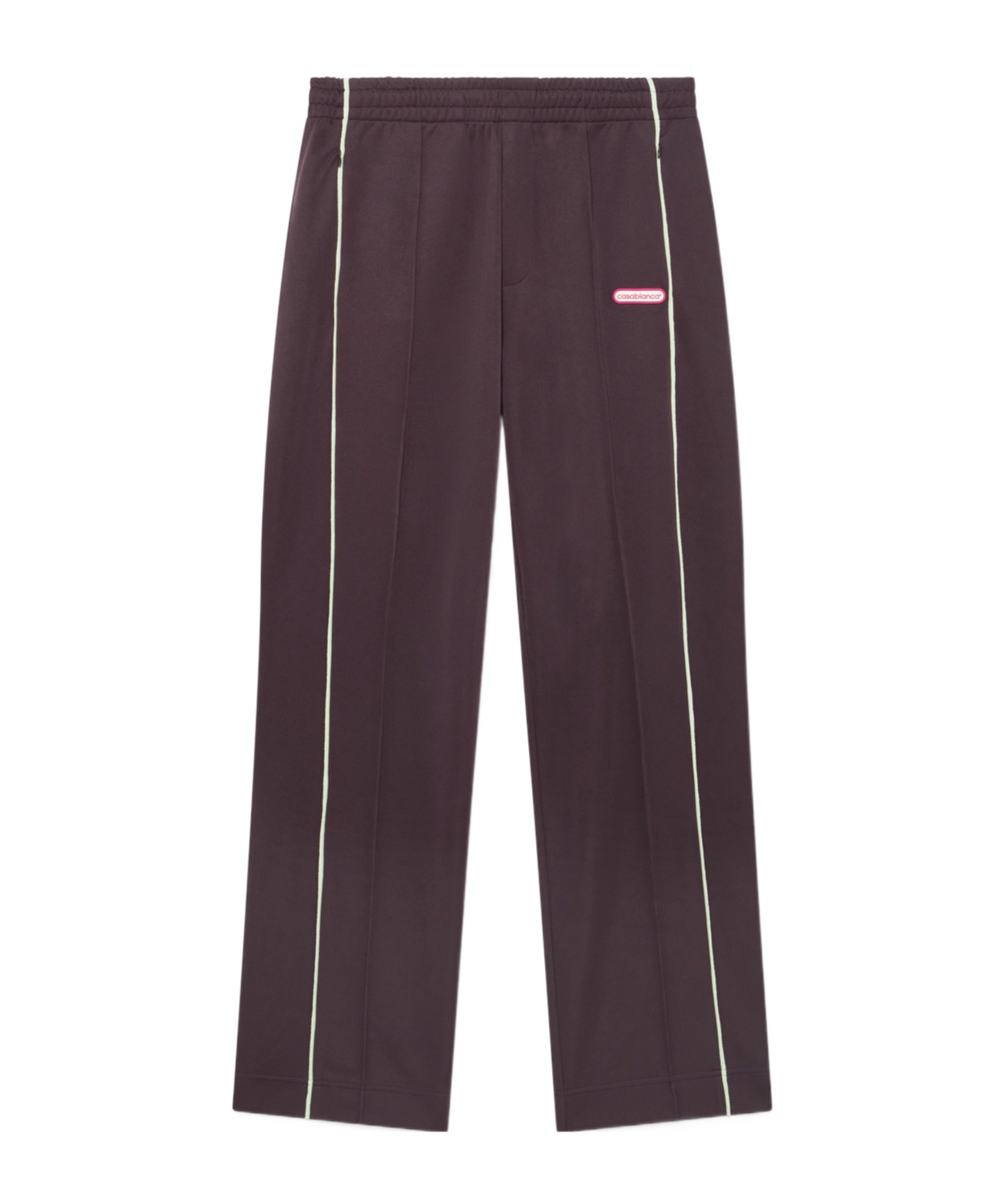 Casablanca Logo Patch Sweatpants In Purple