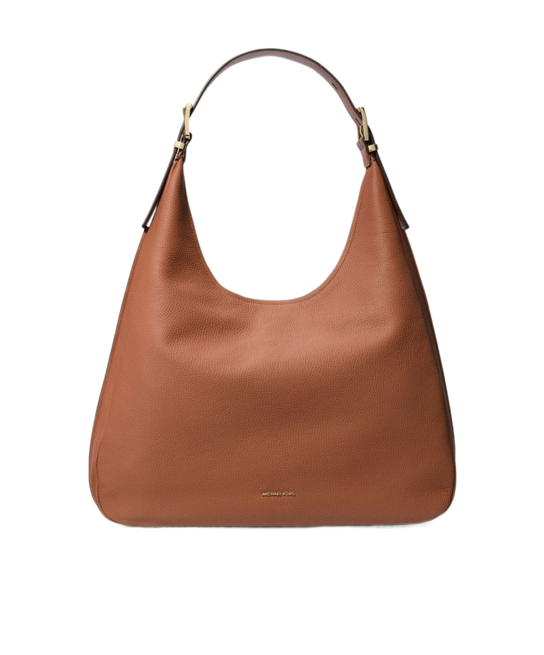 Michael Kors Nolita Leather Shoulder Bag In Brown