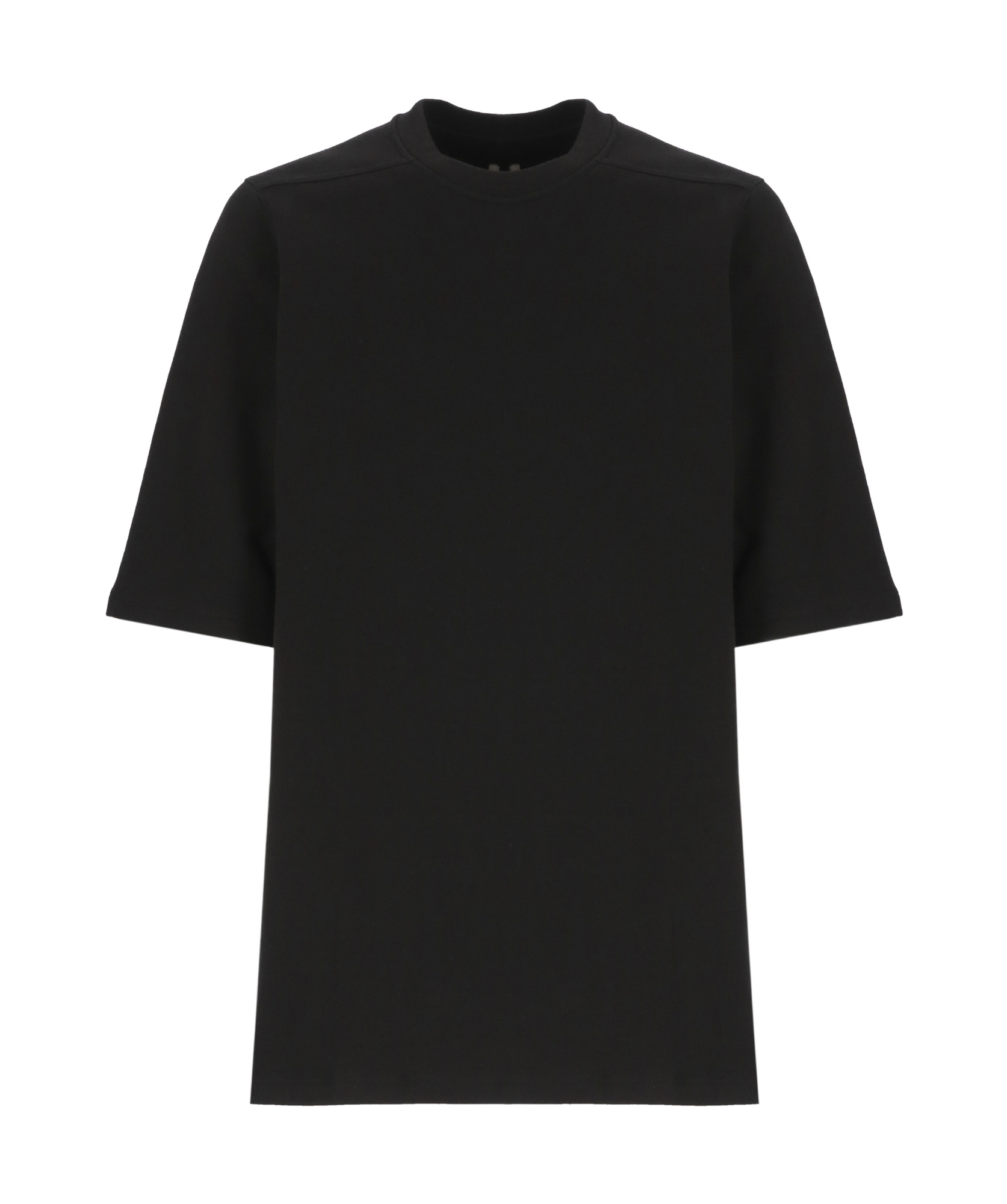 Rick Owens Relaxed Fit Oversized T-shirt With Classic Crew Neckline In Black