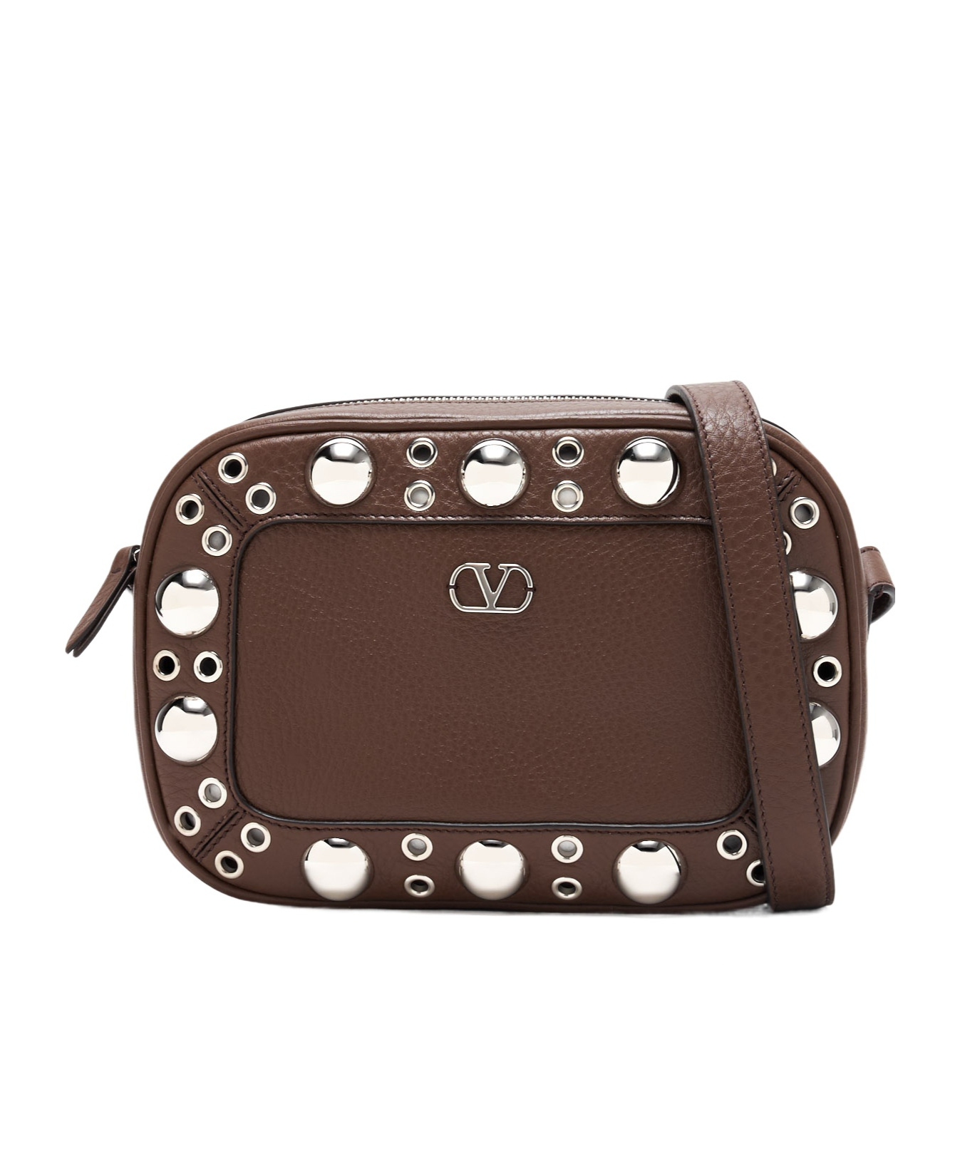 Valentino Nellcôte Vlogo Signature Zip-up Crossbody Bag