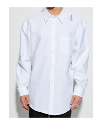 Marni Long-sleeved Shirt In White