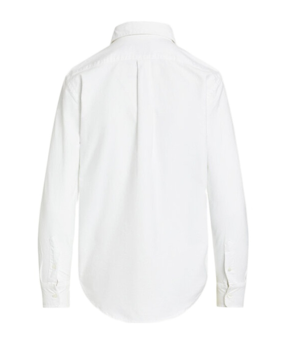 Polo Ralph Lauren Casual Button-up Shirt With Long Sleeves In White