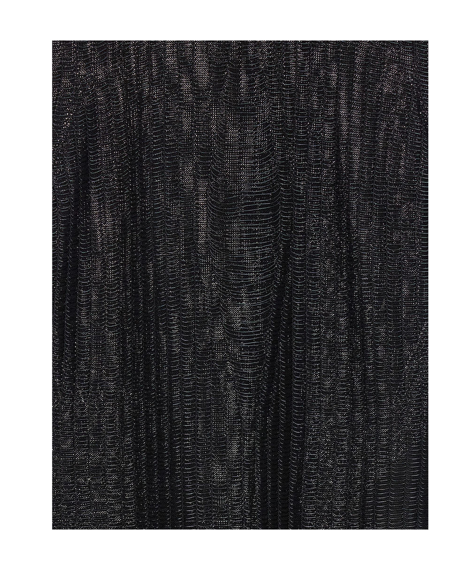 Alexander Mcqueen Metallic-threading Knitted Tank Top In Black