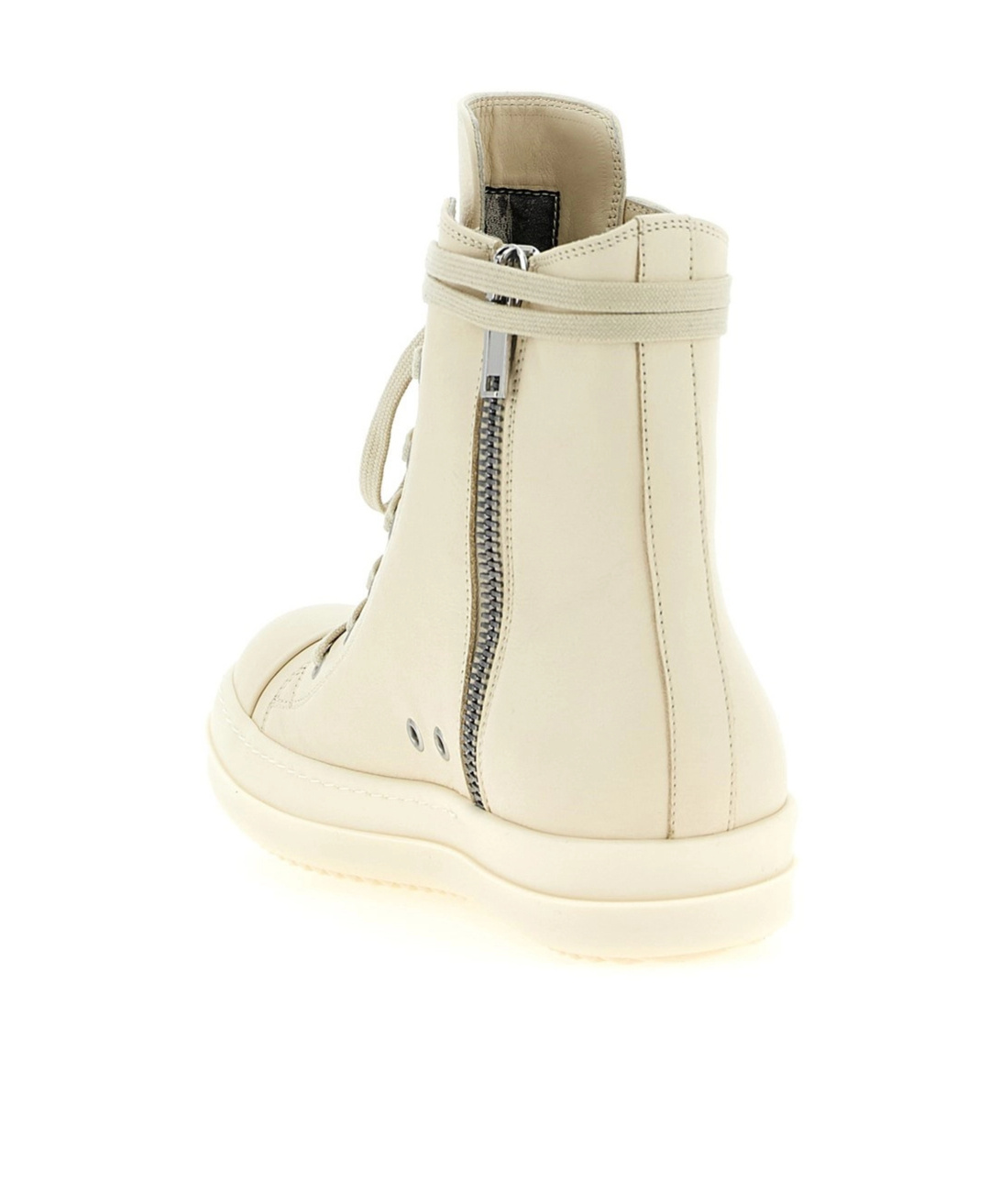 Rick Owens Lace-up High-top Casual Shoes In Brown