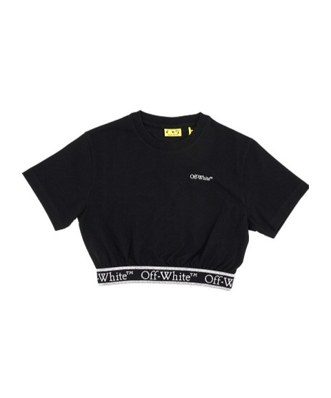 Off-white Short-sleeved T-shirt In Black
