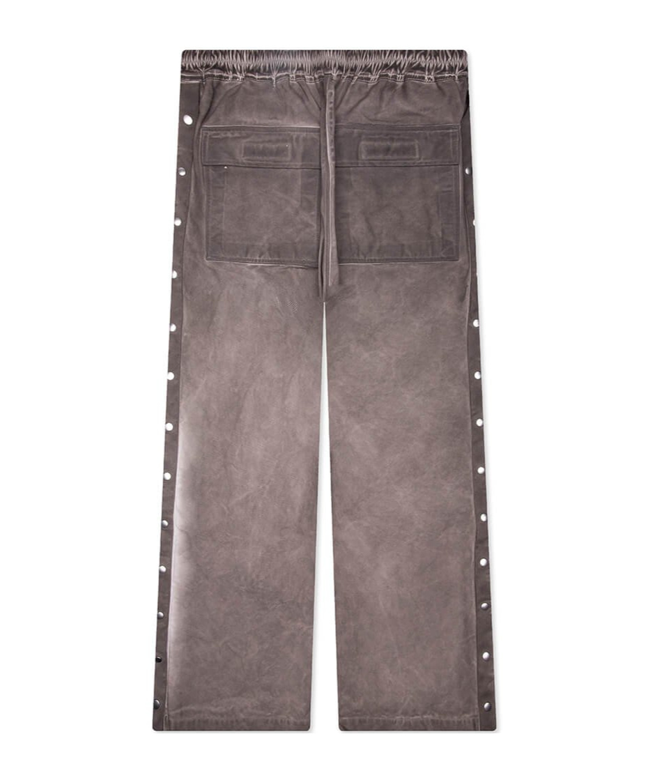 Rick Owens Drkshdw Drawstring Pusher Trousers In Brown