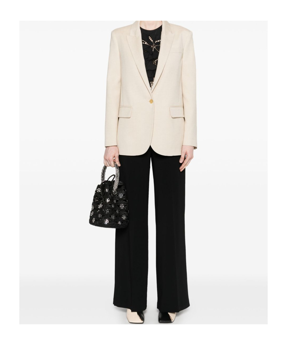 Shop Forte Forte Single-breasted Blazer