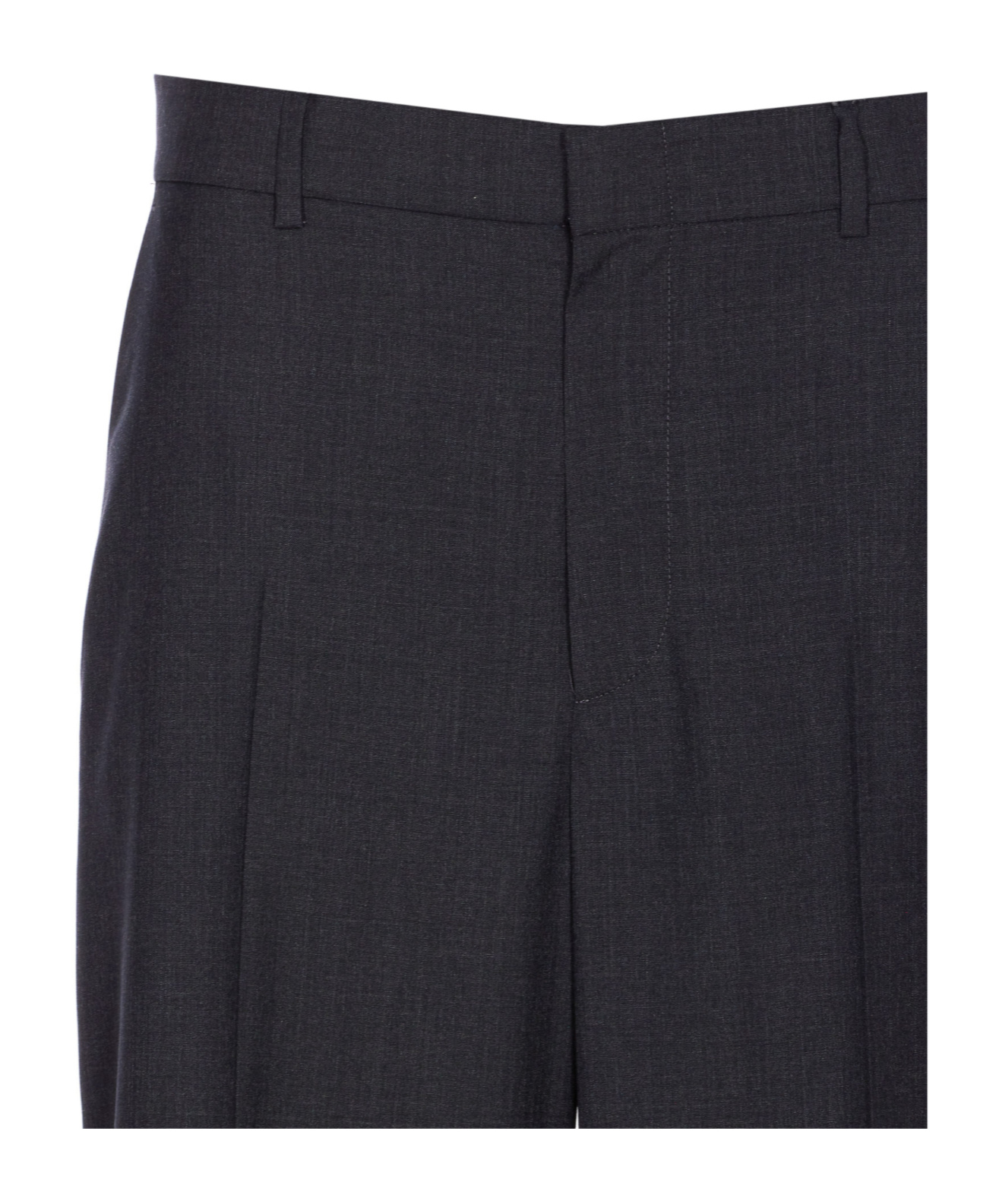 Gucci Belt Loops Slacks In Black