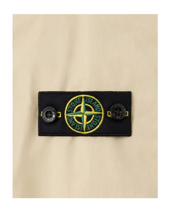 Stone Island Long Sleeve Casual Jacket In Nude