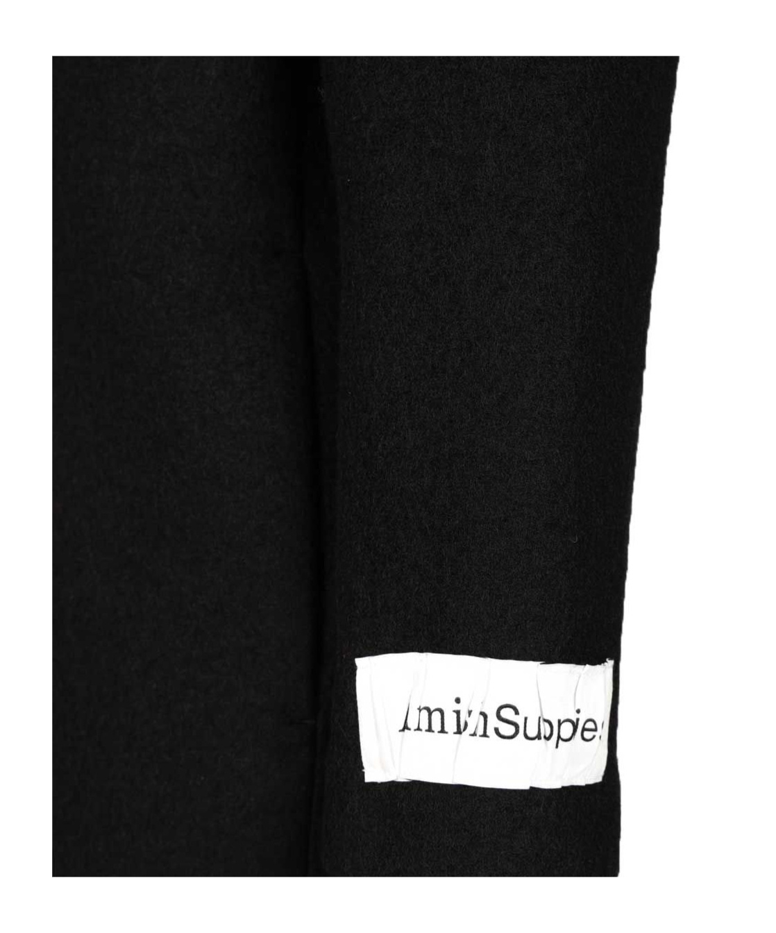 Amish Oversized Wool Blend Coat Coats Black In Black