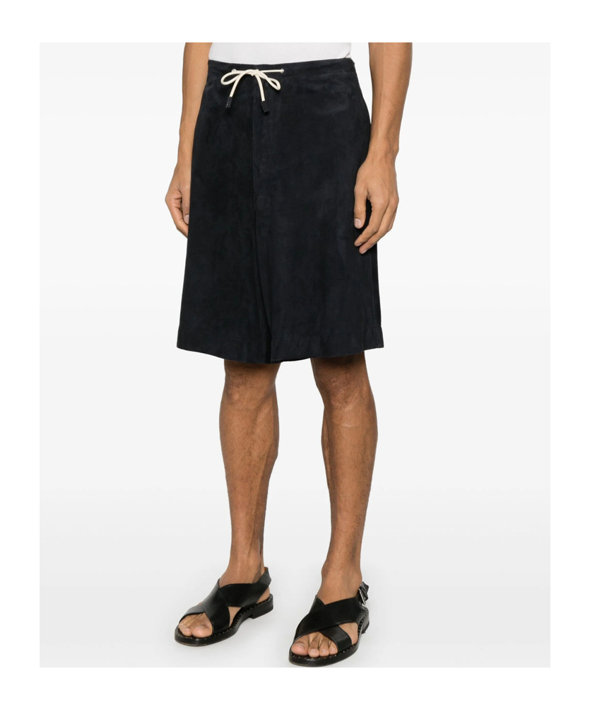 Emporio Armani Drawstring Shorts In Black