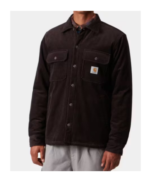 Carhartt Whitsome Shirt Jac In Brown