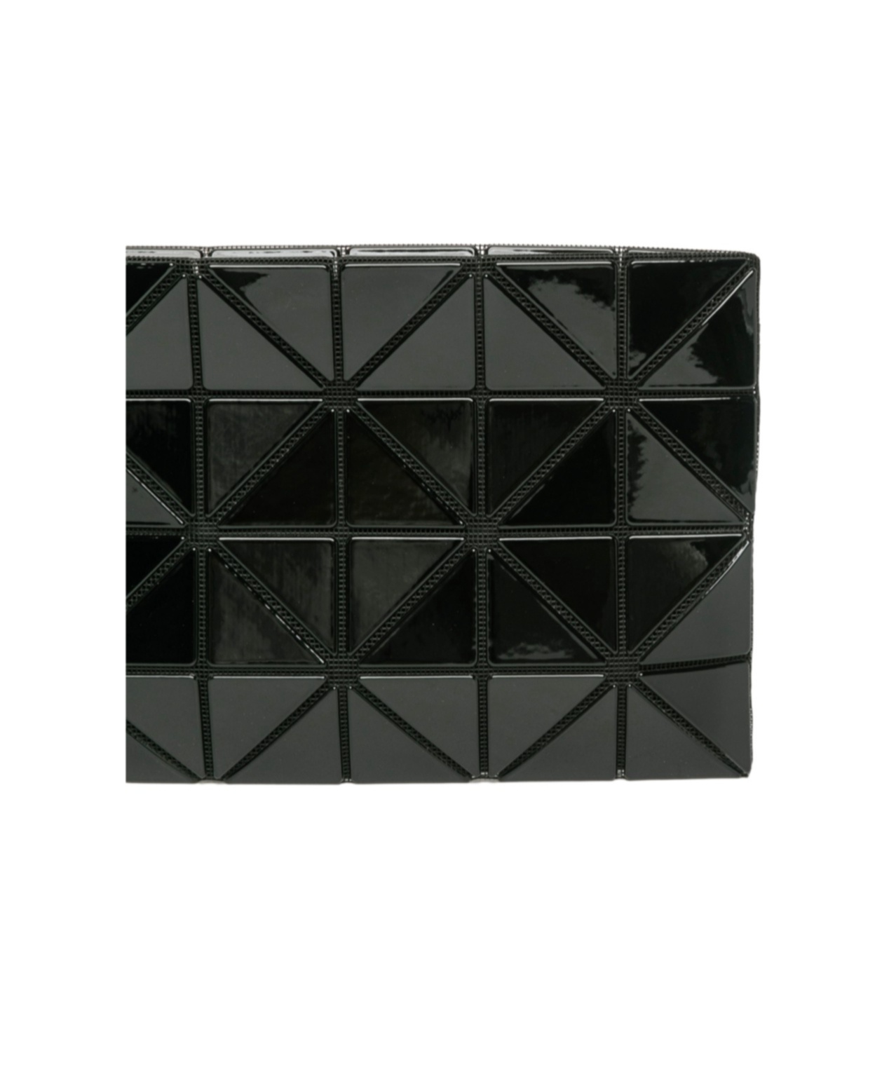 Bao Bao Issey Miyake Black Lucent Pouch In Black