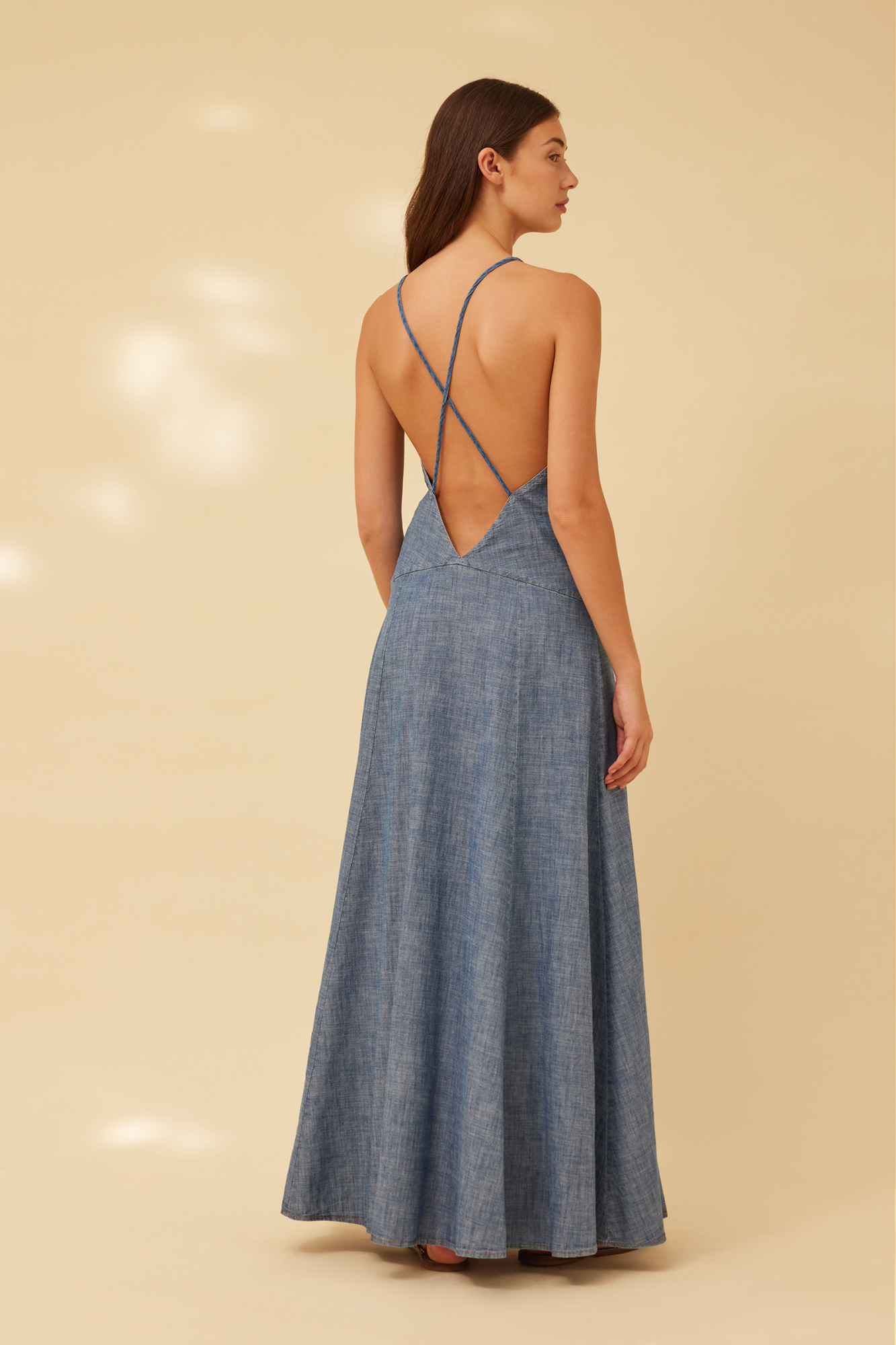 Semicouture Hollowed-out Dress In Gray