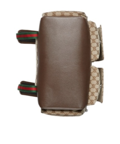 Gucci Gg-jacquard Changing Bag In Brown