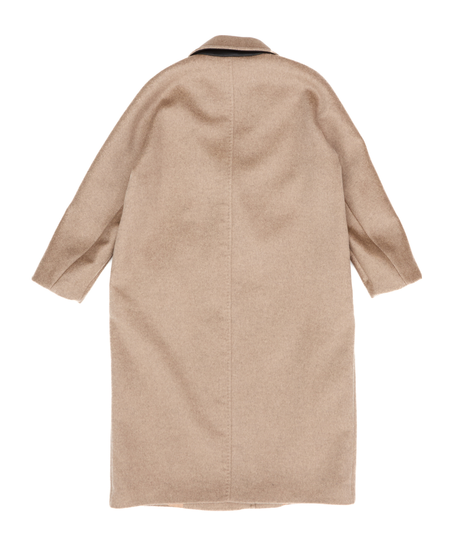 Max Mara Angus Double-breasted Oversized Coat In Brown