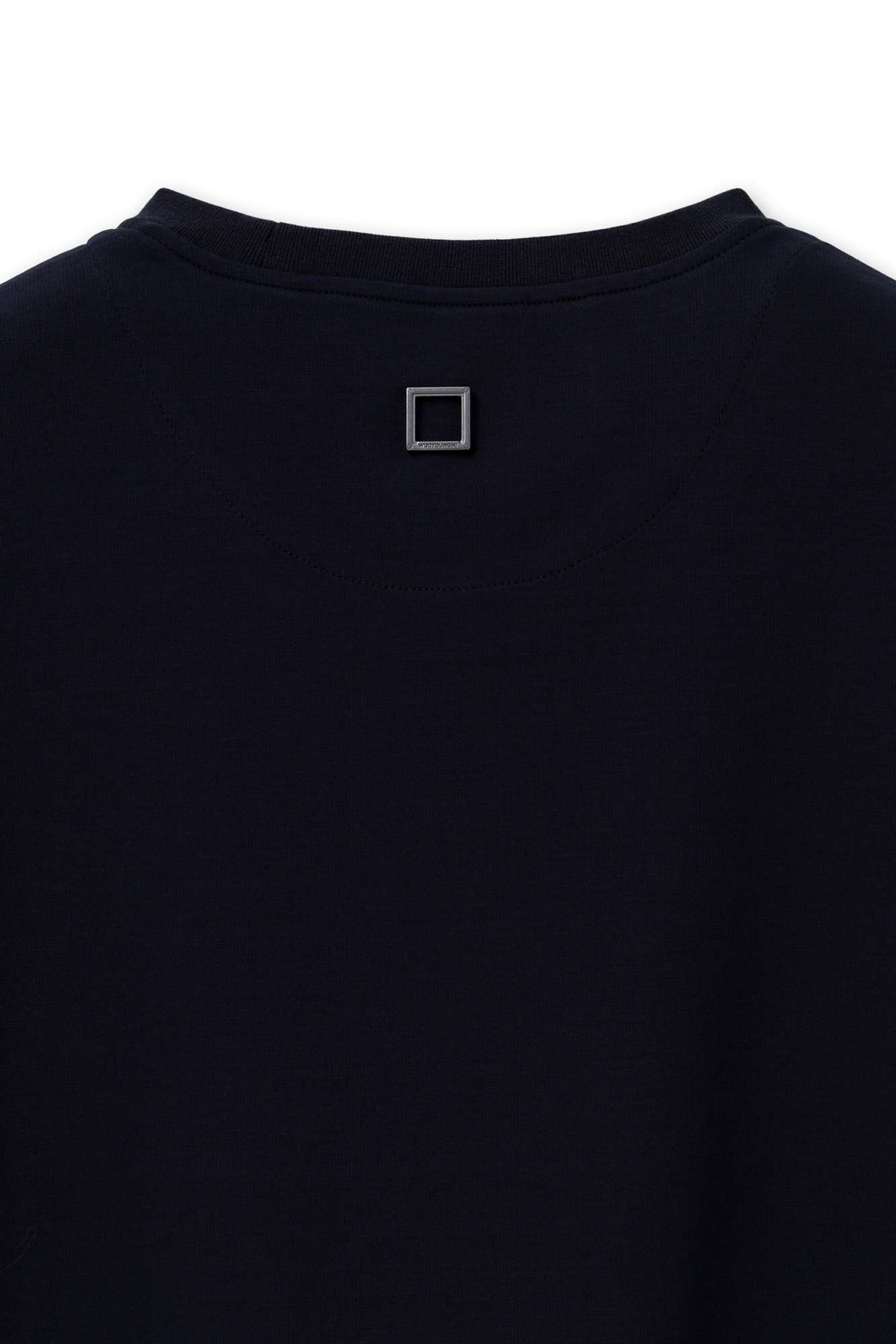 Wooyoungmi Logo Patch T-shirt In Black