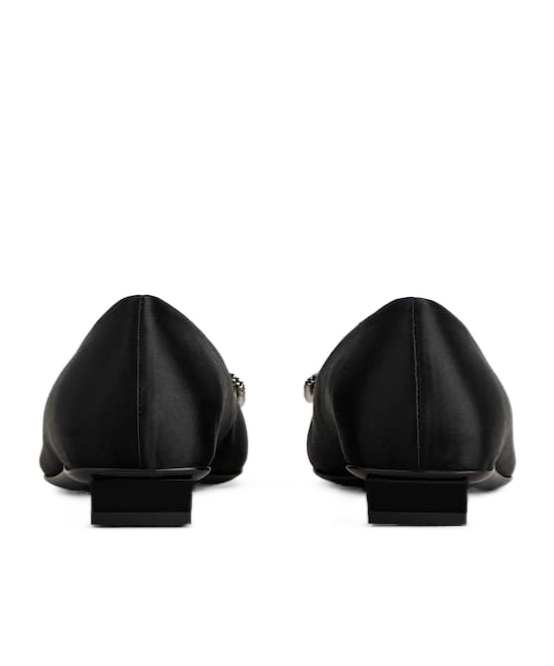 Roger Vivier Ballet Flats In Black