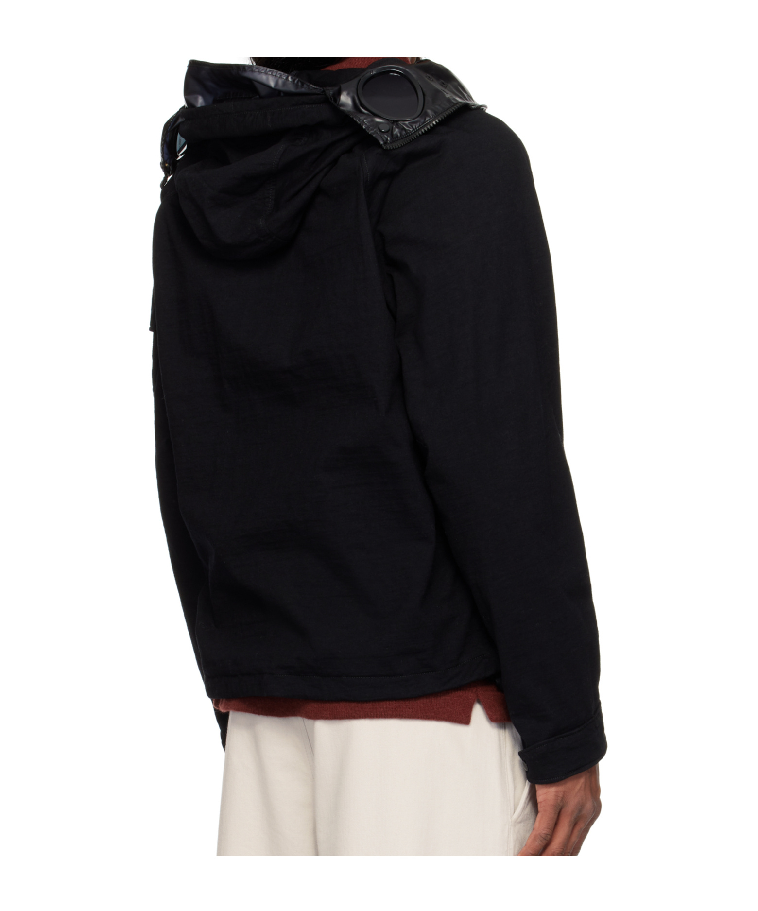 C.p. Company Knj Jacket In Black