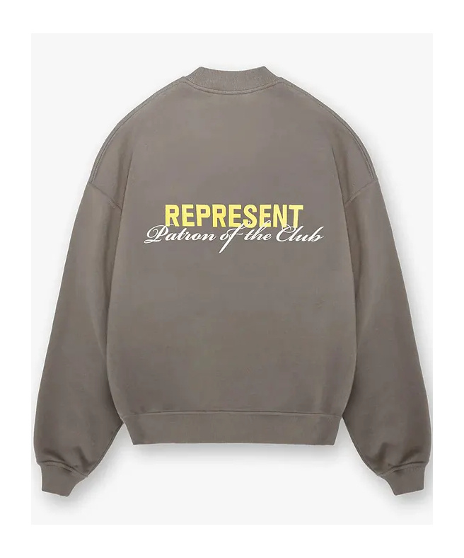 Represent Long-sleeved Sweater In Gray
