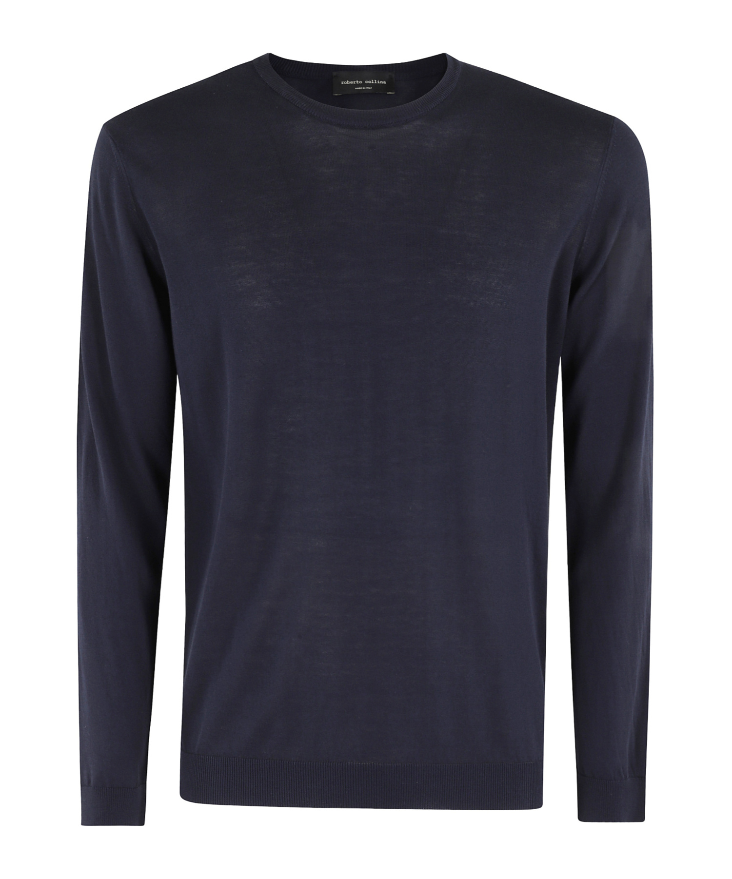 Roberto Collina Crewneck Sweater In Blue