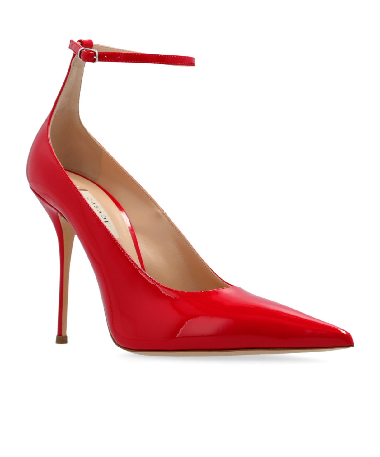 Casadei Tiff Ankle Strap Pumps In Red