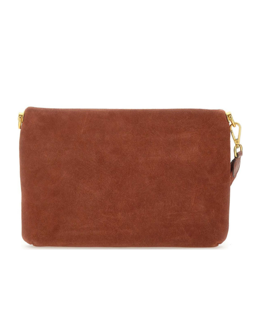 Gianni Chiarini Logo Patch Zipped Clutch Bag