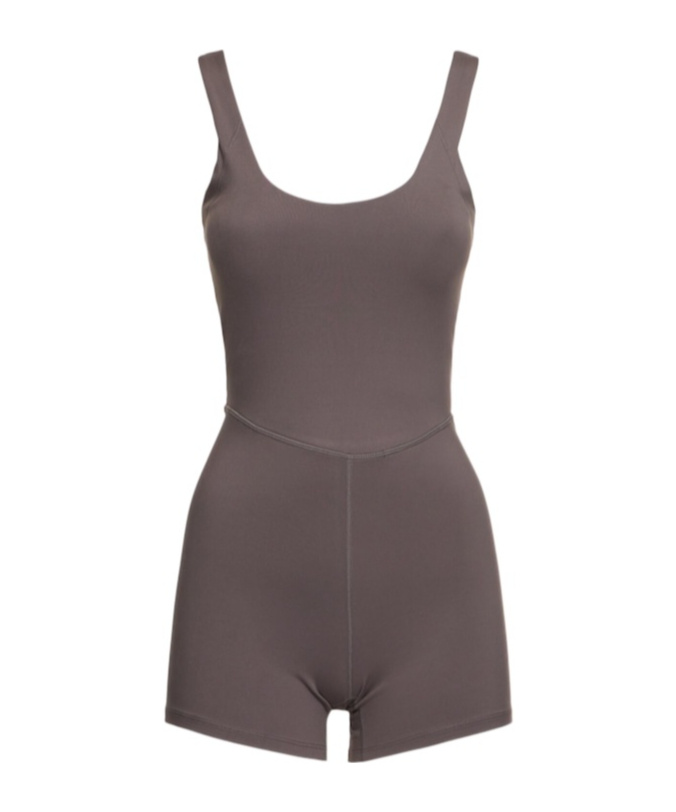 Varley Freesoft Eva All-in-one Onesie In Brown