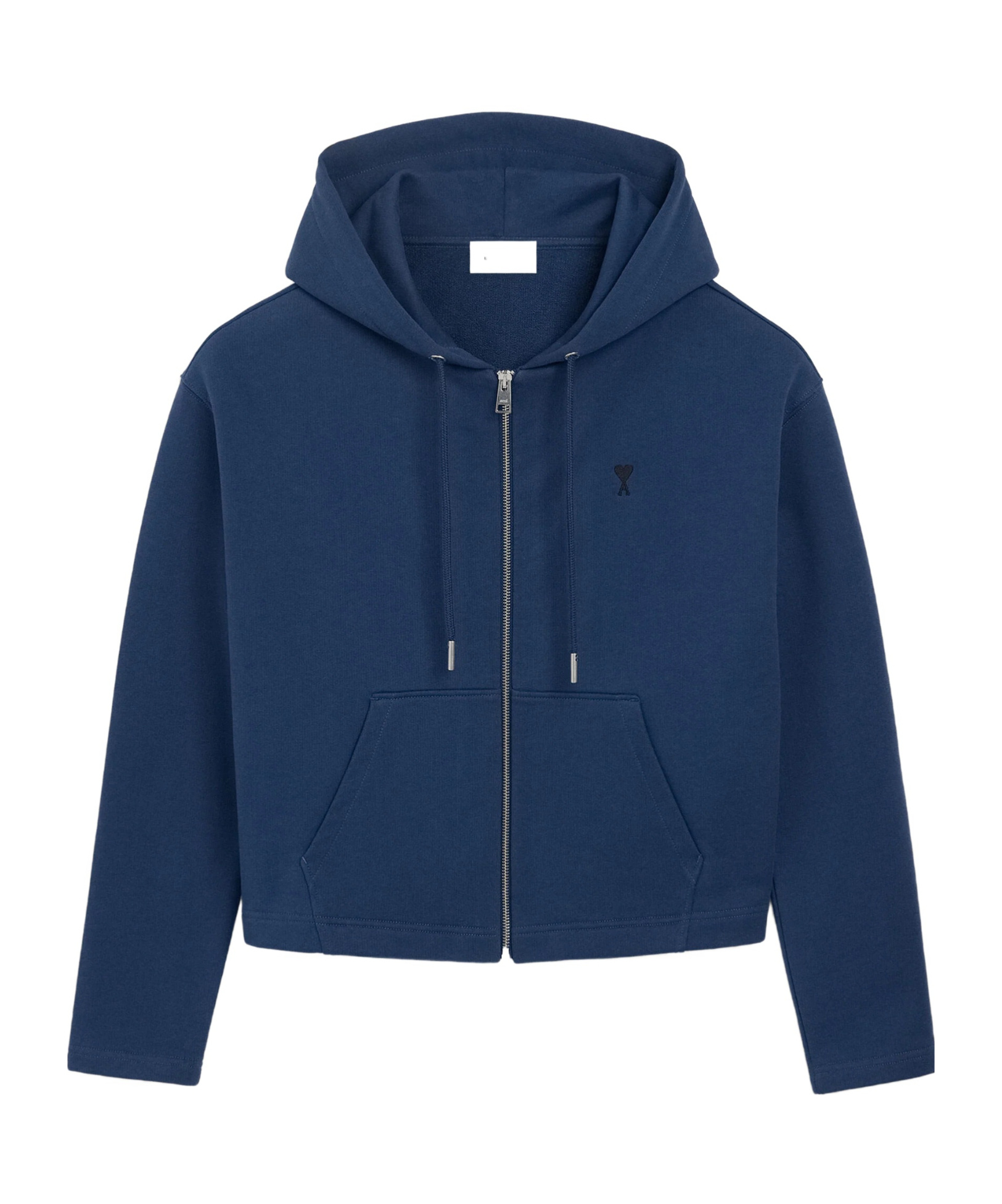Ami Alexandre Mattiussi Long-sleeved Sweatshirt In Blue