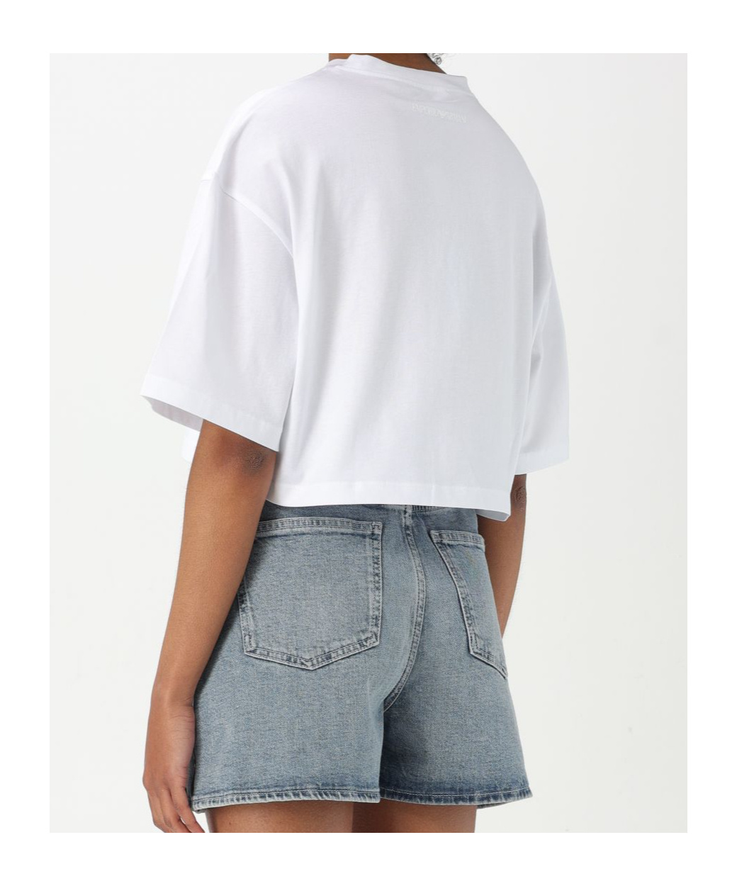 EMPORIO ARMANI LOGO-EMBELLISHED T-SHIRT