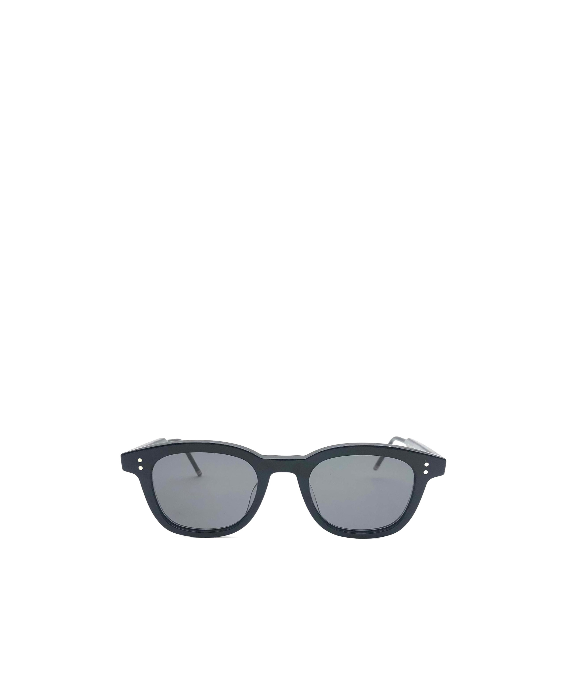 Thom Browne Rectangular Frame Sunglasses In Gray