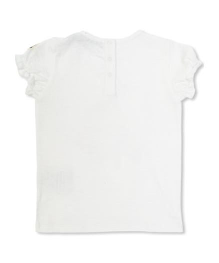 Moncler Open-necked Black Shirt In White