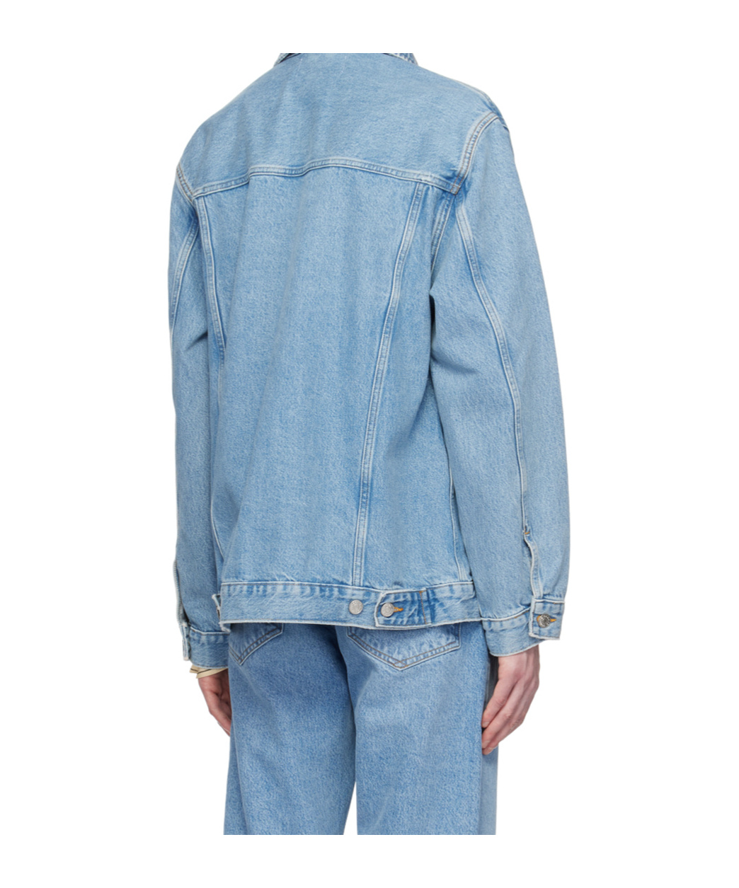 Samsoe & Samsoe Denim Outerwear In Blue