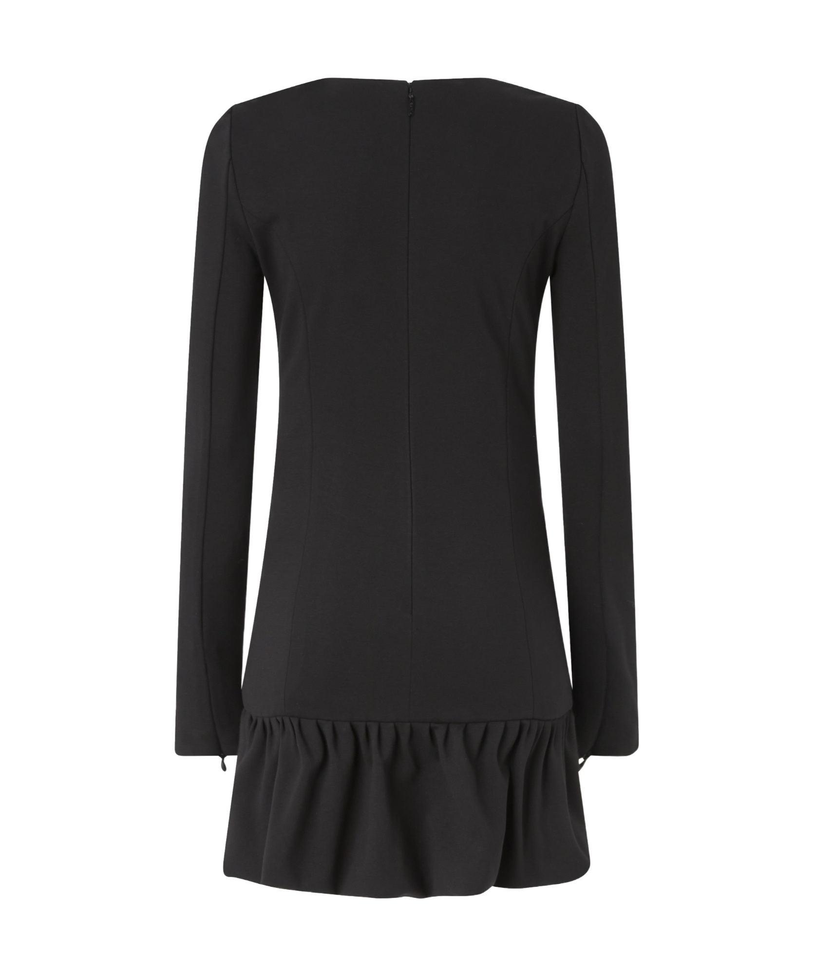 Pinko Mini Dress With Square Neckline In Black