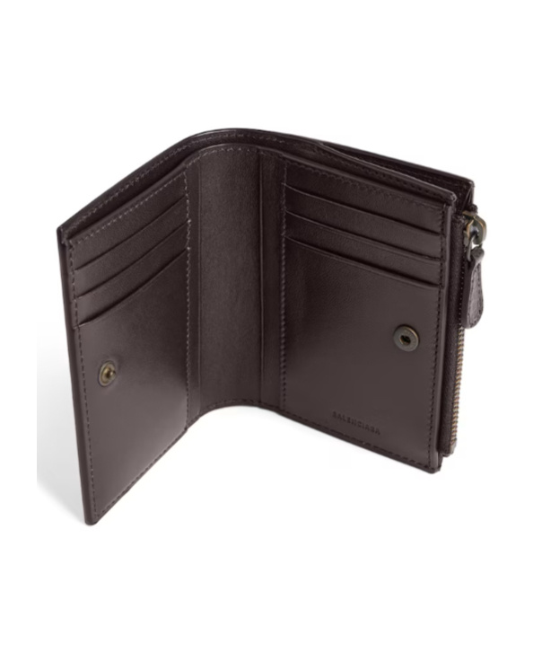 Balenciaga Le City Bifold Wallet In Brown