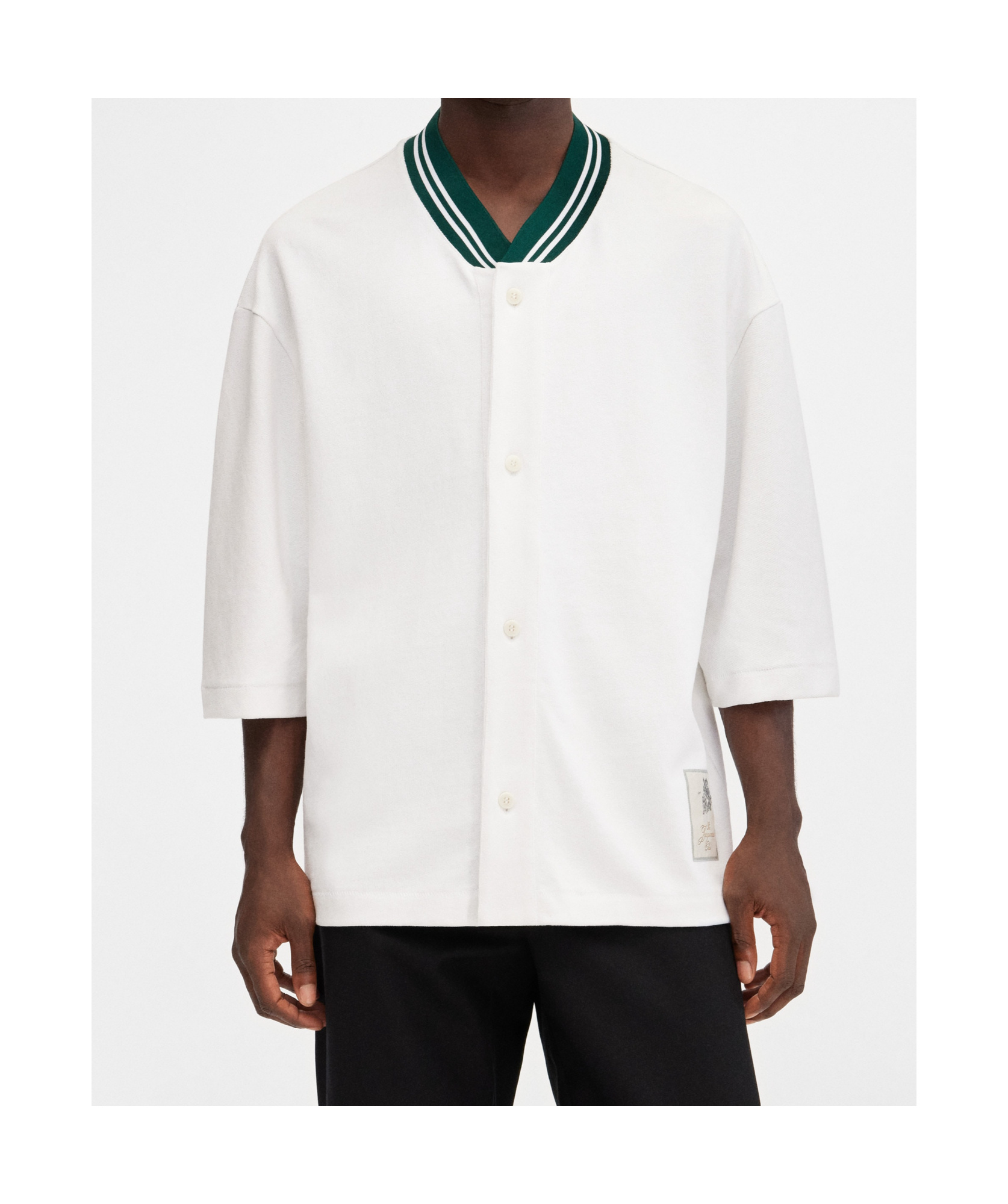 Jacquemus Baseball Shirt In White