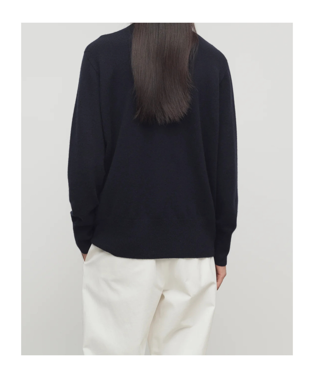 The Row Long-sleeved Sweater In Blue