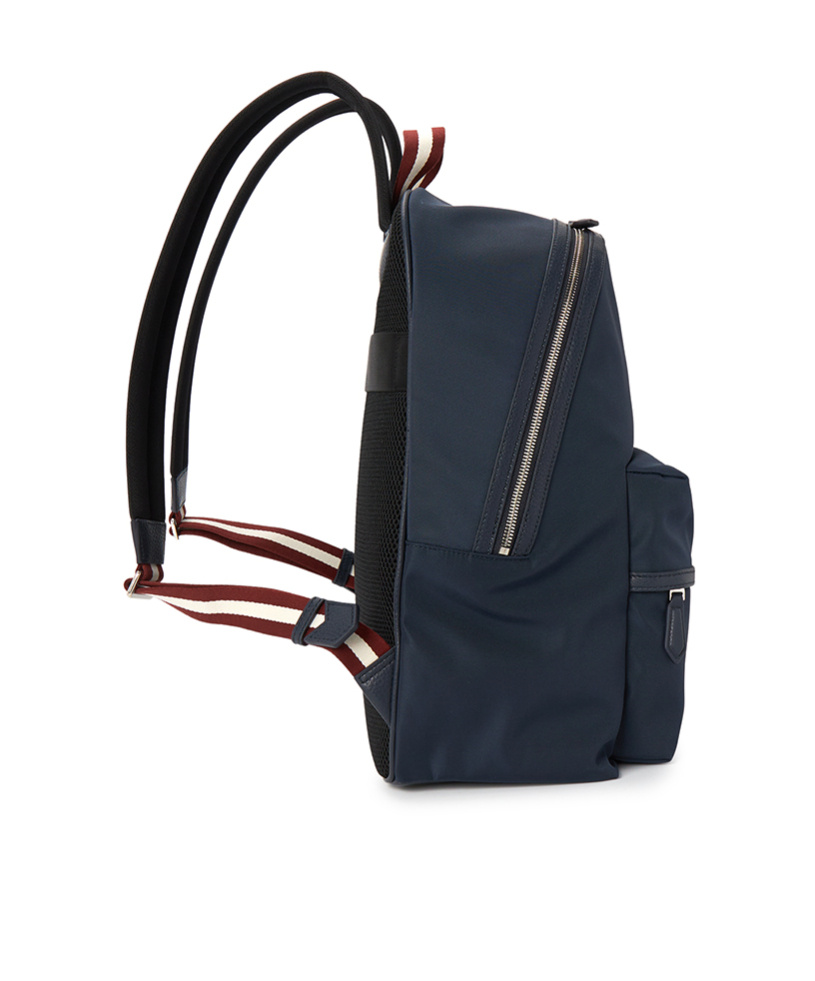 Bally Logo Backpack In Black