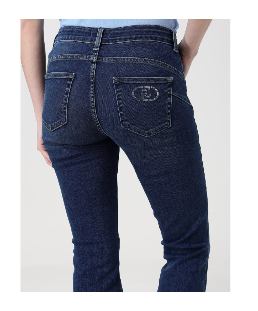 Liu •jo Belt Loop Jeans In Blue