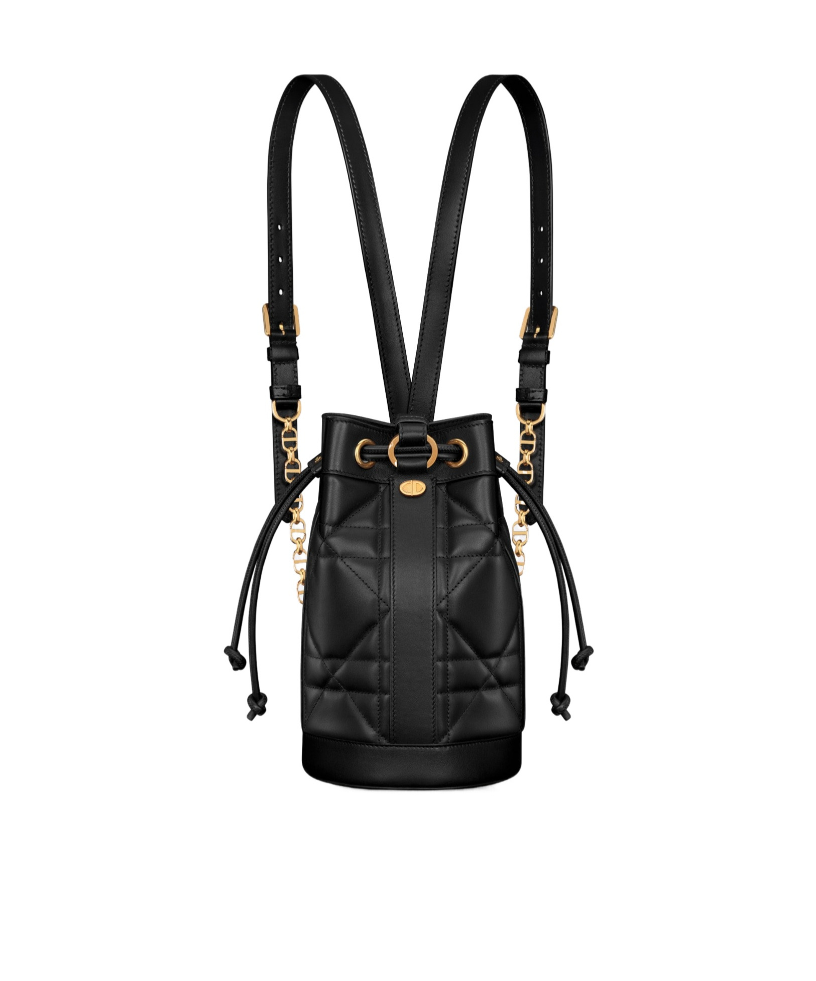 Dior Leather Backpack In Black