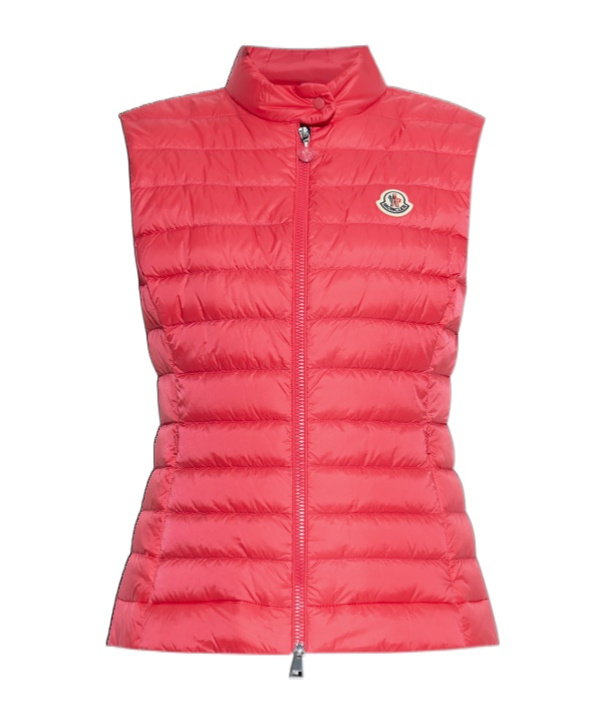 Moncler Padded Vest "igens" In Red