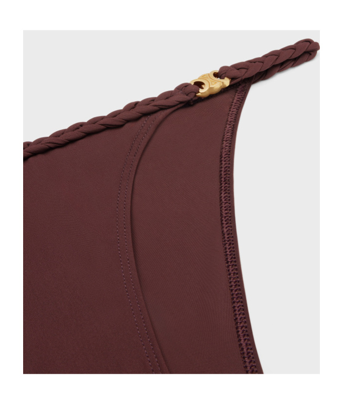CELINE TRIOMPHE SWIMSUIT BOTTOM IN MATTE JERSEY
